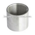 stainless steel 304 bspt full thread coupling